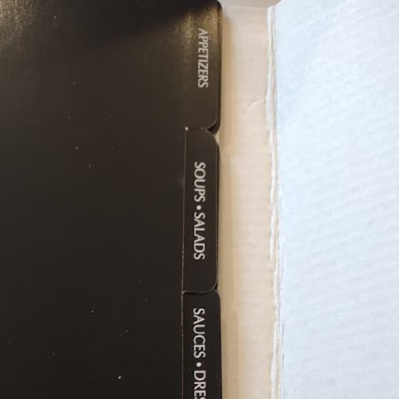 C. R.GIBSON KITCHEN KEEPER BINDER BONDED RED LEATHER RECIPE BOOK 9 X 9.5  NWOT - Picture 10 of 13